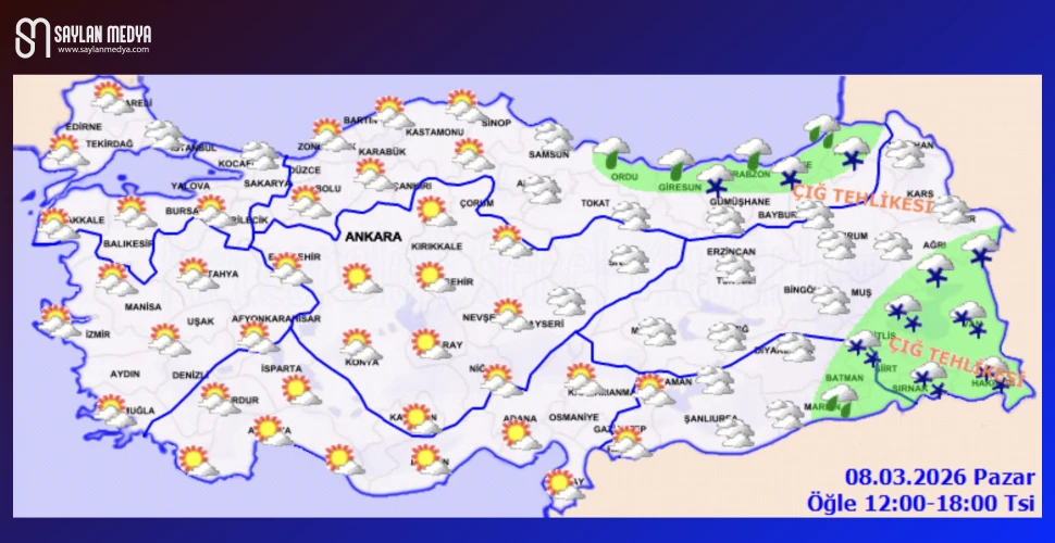 Türkiye'de bugün hava nasıl olacak... ADANA 17°C