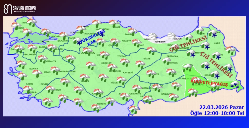 Türkiye'de bugün hava nasıl olacak... ADANA 17°C