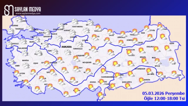 Türkiye'de bugün hava nasıl olacak... ADANA 18°C