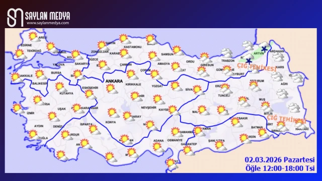 Türkiye'de bugün hava nasıl olacak... ADANA 19°C