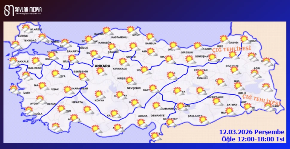 Türkiye'de bugün hava nasıl olacak... ADANA 27°C