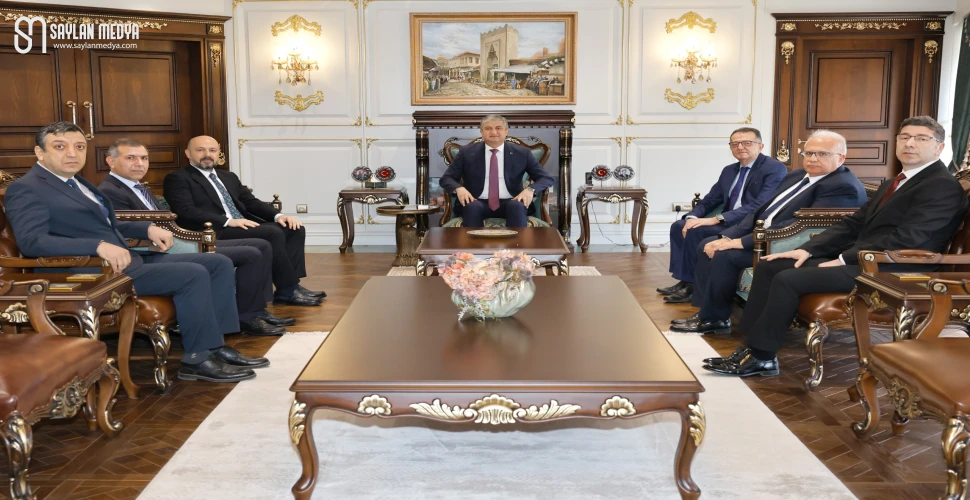 VALİ YAVUZ’A 14 MART TIP BAYRAMI ZİYARETİ...