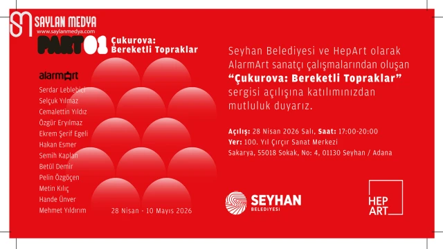 AlarmArt sanatçıları “Çukurova: Bereketli Topraklar” sergisiyle Adana’da!