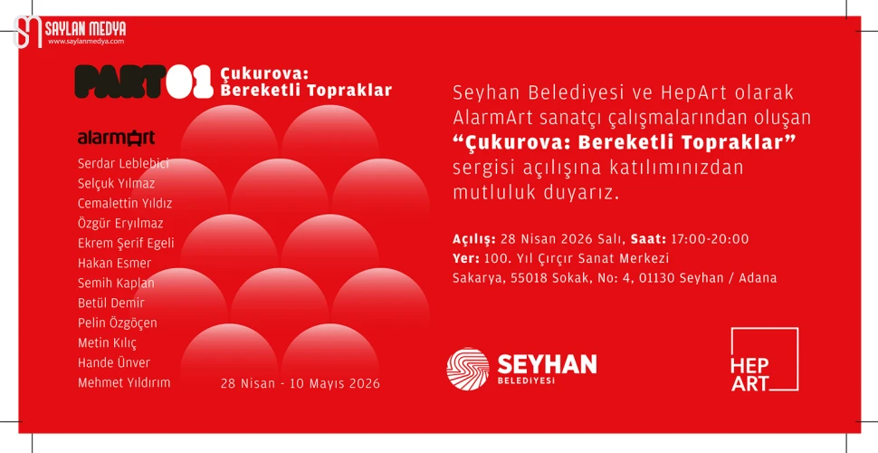 AlarmArt sanatçıları “Çukurova: Bereketli Topraklar” sergisiyle Adana’da!