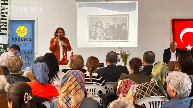 Dr. Müzeyyen Şevkin, Hadırlı’da başarı hikayesini paylaştı