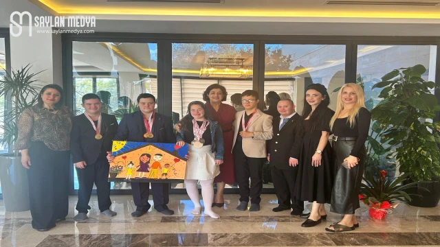 Süreyya Yavuz, başarılarıyla gurur kaynağımız olan özel gereksinimli evlatlarımızı misafir etti