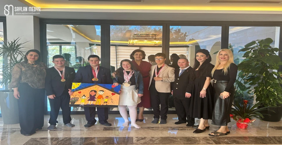 Süreyya Yavuz, başarılarıyla gurur kaynağımız olan özel gereksinimli evlatlarımızı misafir etti