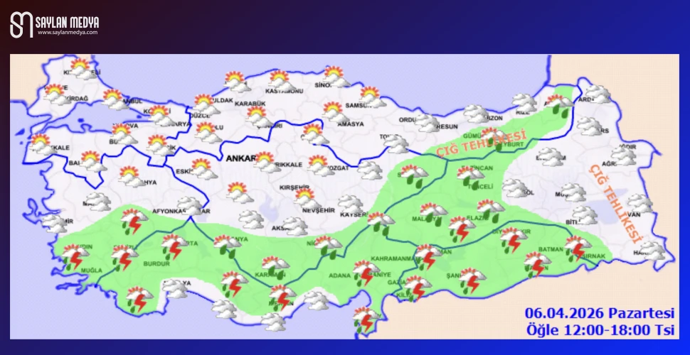 Türkiye'de bugün hava nasıl olacak... ADANA 20°C