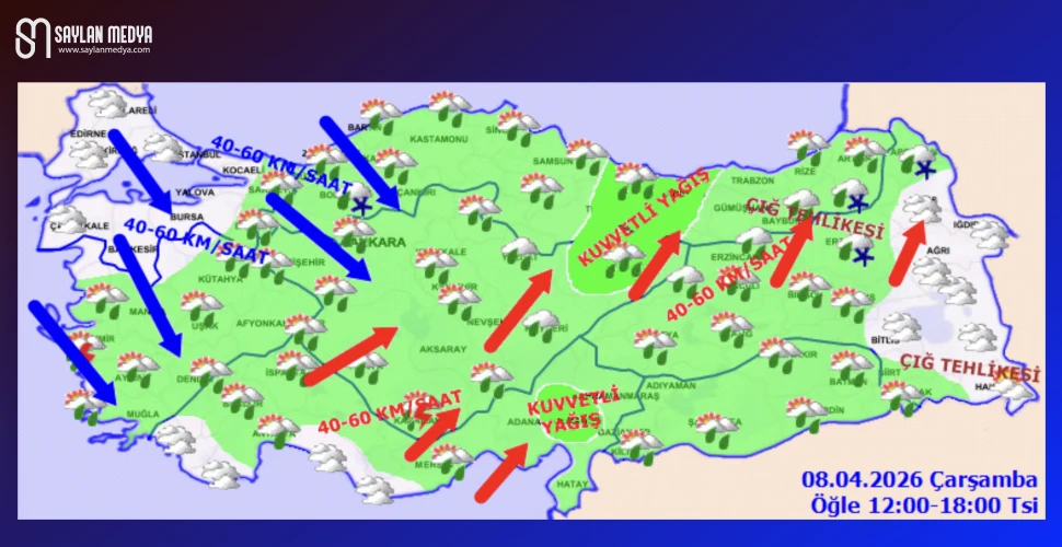 Türkiye'de bugün hava nasıl olacak... ADANA 20°C