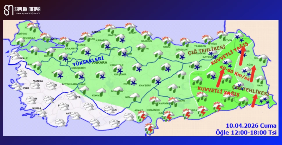 Türkiye'de bugün hava nasıl olacak... ADANA 21°C