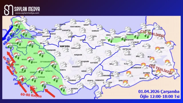 Türkiye'de bugün hava nasıl olacak... ADANA 22°C