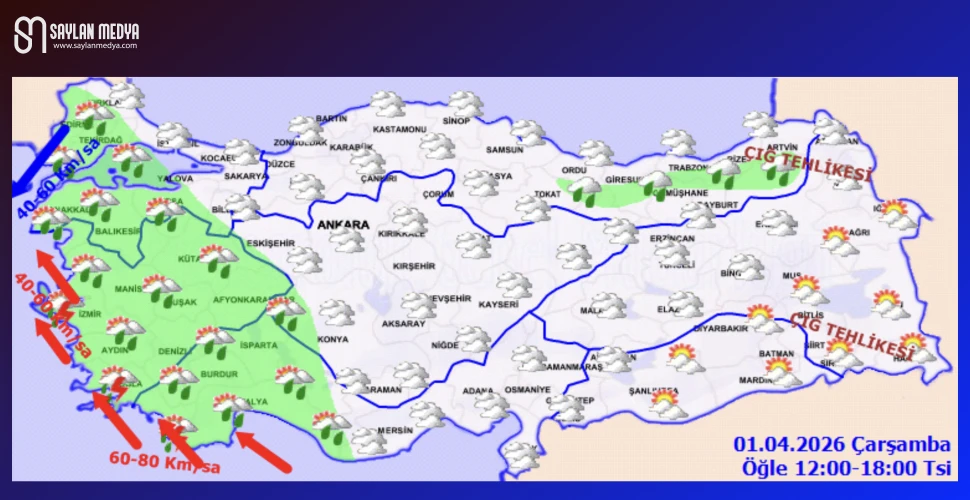 Türkiye'de bugün hava nasıl olacak... ADANA 22°C