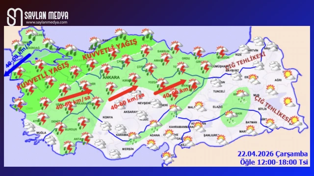 Türkiye'de bugün hava nasıl olacak... ADANA 23°C