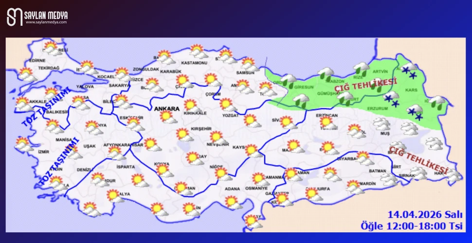 Türkiye'de bugün hava nasıl olacak... ADANA 23°C