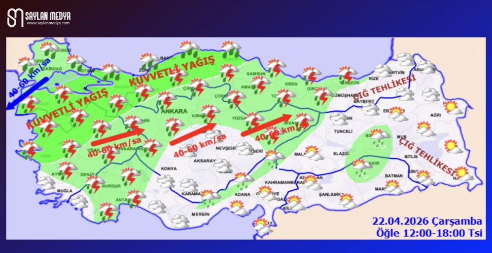 Türkiye'de bugün hava nasıl olacak... ADANA 23°C