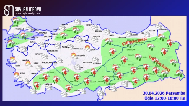 Türkiye'de bugün hava nasıl olacak... ADANA 27°C
