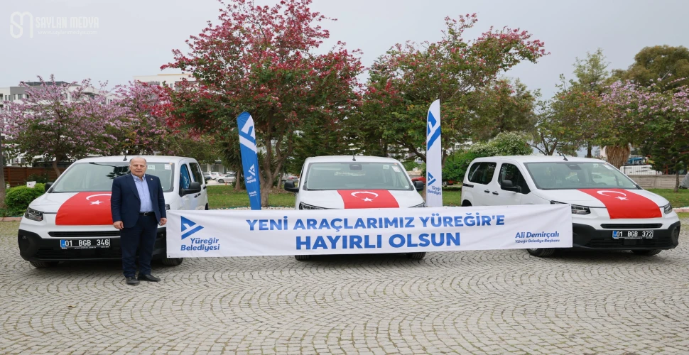 Yüreğir'in araç filosu büyüyor