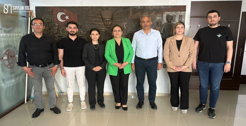 CHP’li Dr. Müzeyyen Şevkin, Ferhat Güvel ve Yönetim Kurulu üyeleriyle kentleşme sürecini konuştu