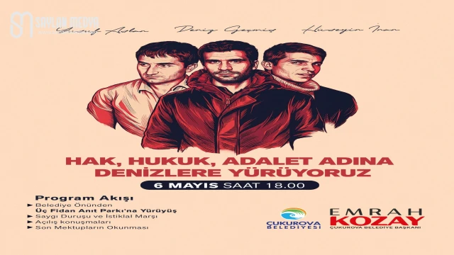 Çukurova Belediyesi'nden 6 Mayıs için yürüyüş ve anma etkinliği...