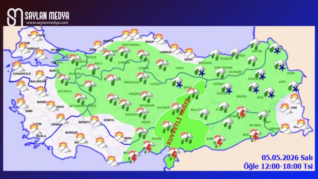 Türkiye'de bugün hava nasıl olacak... ADANA 17°C