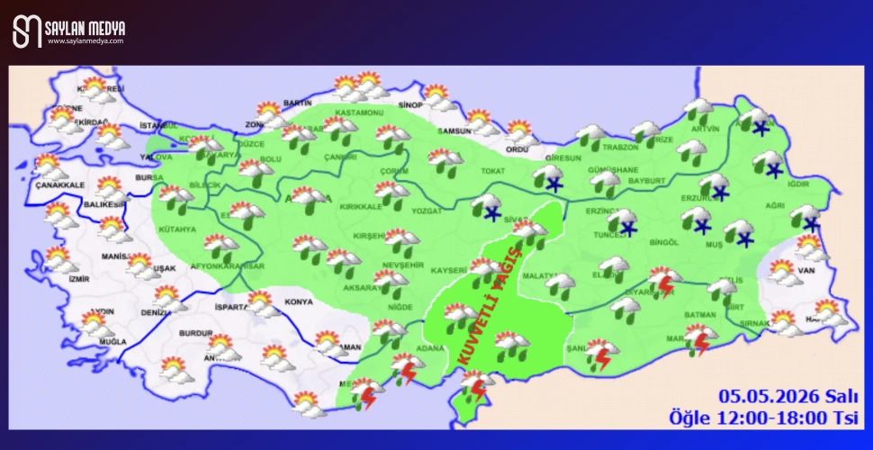 Türkiye'de bugün hava nasıl olacak... ADANA 17°C