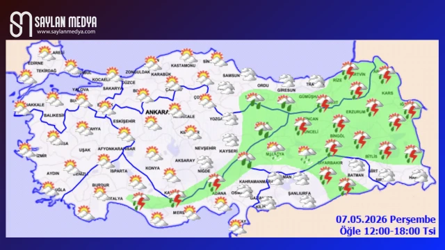 Türkiye'de bugün hava nasıl olacak... ADANA 24°C