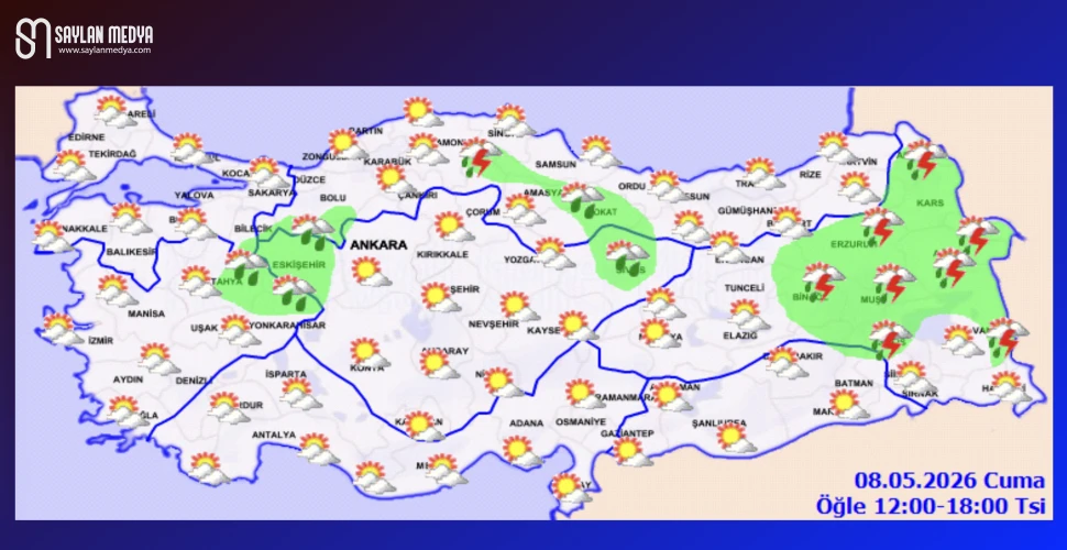 Türkiye'de bugün hava nasıl olacak... ADANA 27°C