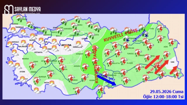 Türkiye'de bugün hava nasıl olacak... ADANA 28°C