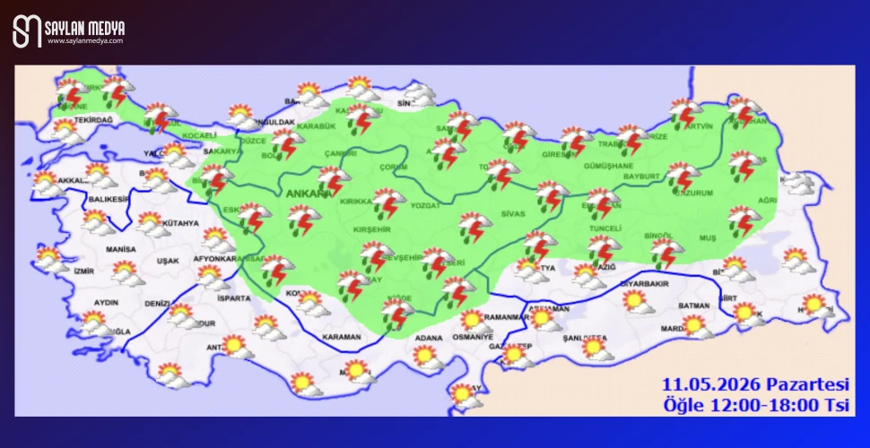 Türkiye'de bugün hava nasıl olacak... ADANA 31°C