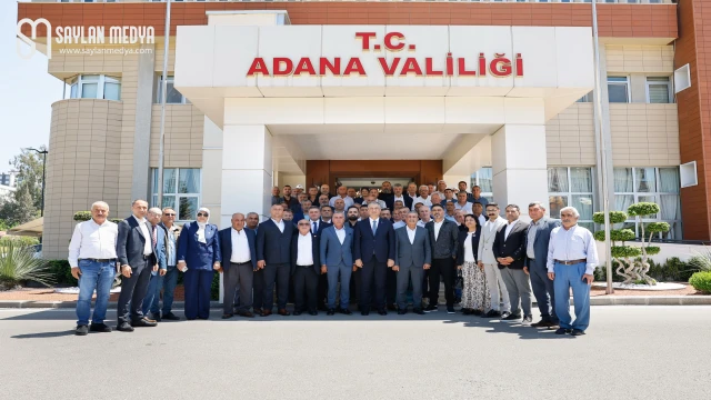 VALİ MUSTAFA YAVUZ MUHTARLARLA BİR ARAYA GELDİ