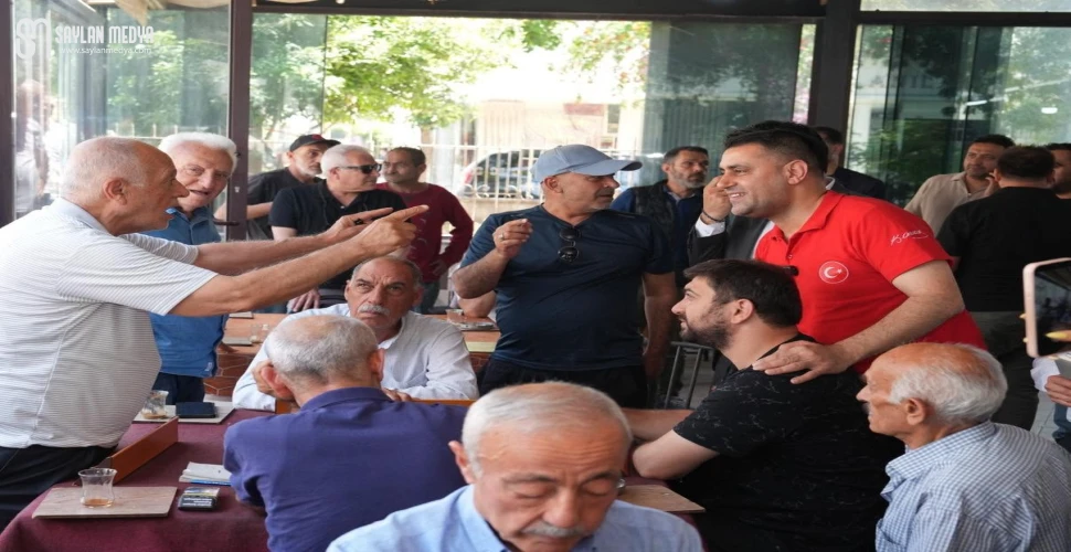 EMRAH KOZAY, HER FIRSATTA VATANDAŞLARLA BİR ARAYA GELİYOR