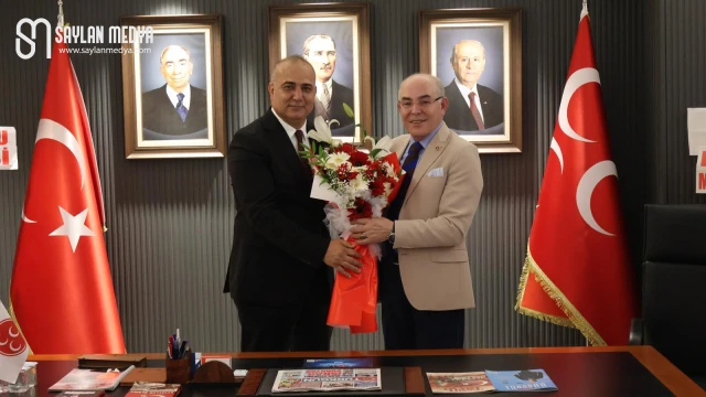 MHP GENEL BAŞKAN YARDIMCISI MEVLÜT KARAKAYA’DAN ADANA İL BAŞKANLIĞI’NA ZİYARET