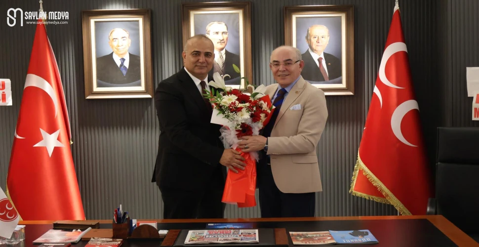 MHP GENEL BAŞKAN YARDIMCISI MEVLÜT KARAKAYA’DAN ADANA İL BAŞKANLIĞI’NA ZİYARET