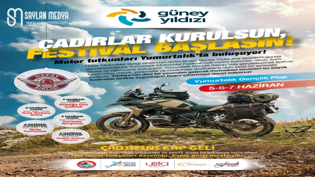 Motosiklet tutkunları güneyin yıldızı Yumurtalık’ta buluşuyor