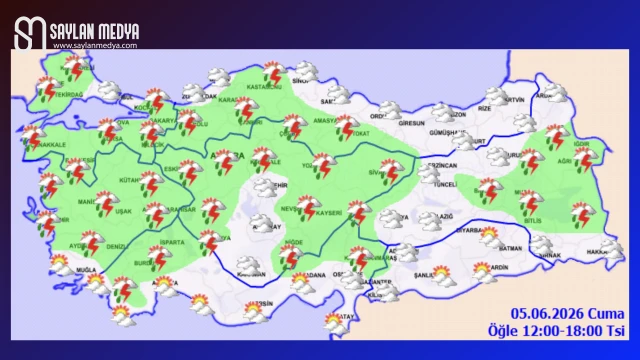 Türkiye'de bugün hava nasıl olacak... ADANA 30°C