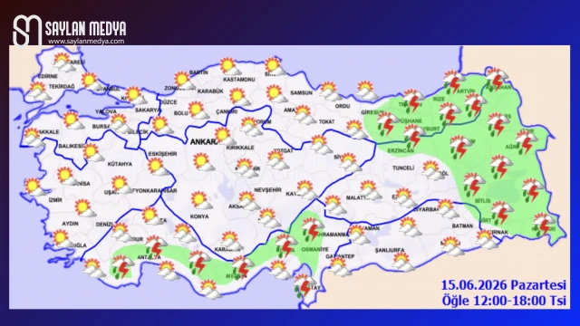 Türkiye'de bugün hava nasıl olacak... ADANA 30°C
