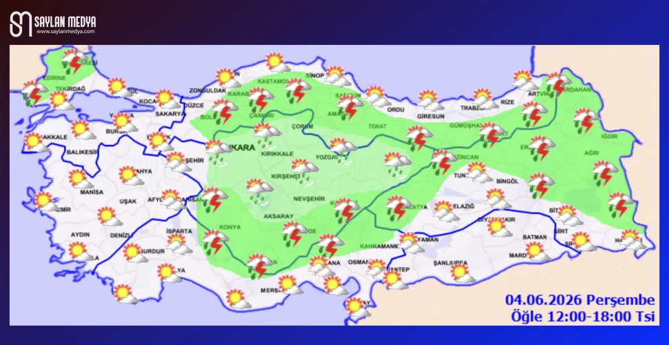 Türkiye'de bugün hava nasıl olacak... ADANA 30°C