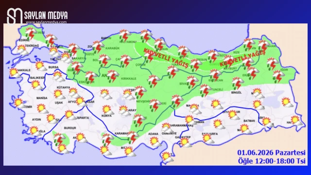 Türkiye'de bugün hava nasıl olacak... ADANA 31°C