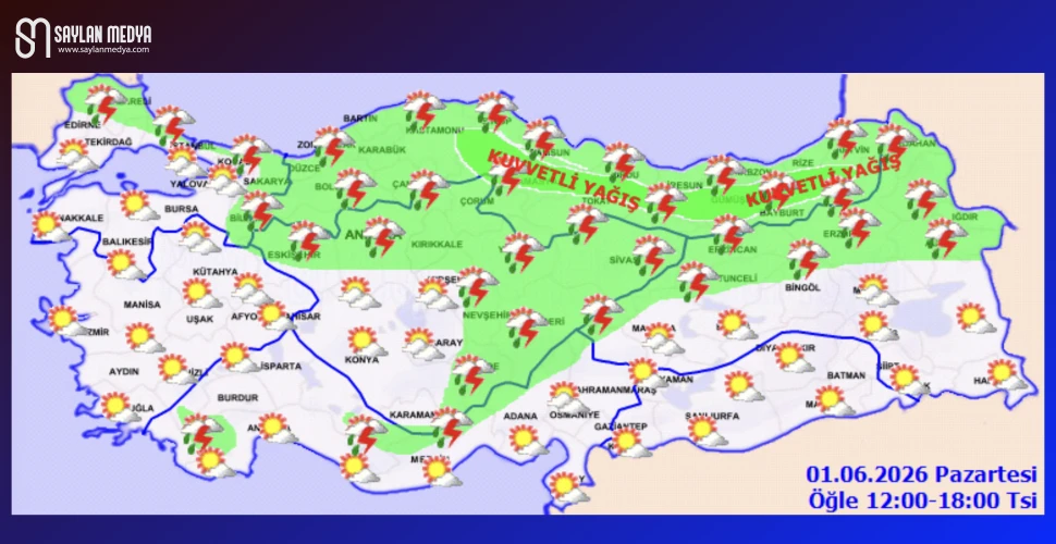Türkiye'de bugün hava nasıl olacak... ADANA 31°C