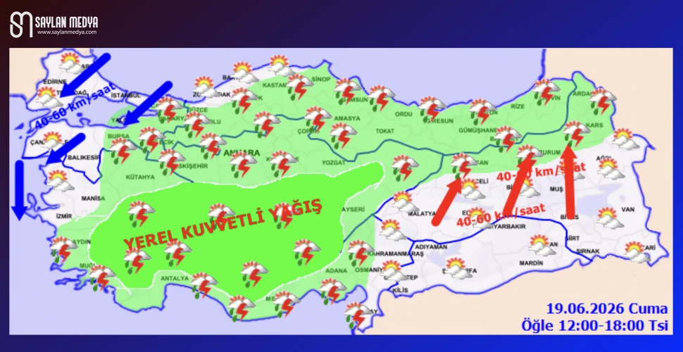Türkiye'de bugün hava nasıl olacak... ADANA 31°C