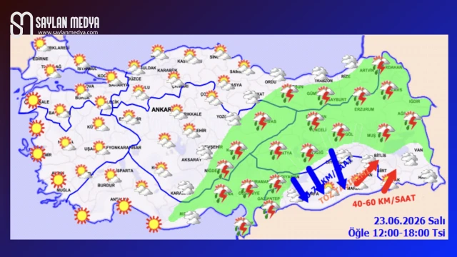 Türkiye'de bugün hava nasıl olacak... ADANA 32°C