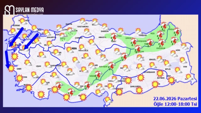 Türkiye'de bugün hava nasıl olacak... ADANA 34°C