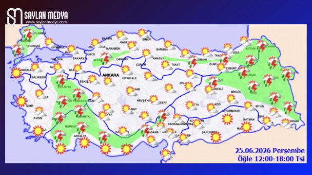 Türkiye'de bugün hava nasıl olacak... ADANA 34°C