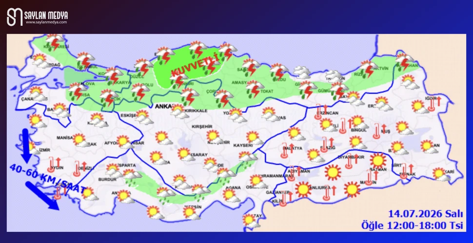 Türkiye'de bugün hava nasıl olacak... ADANA 35°C