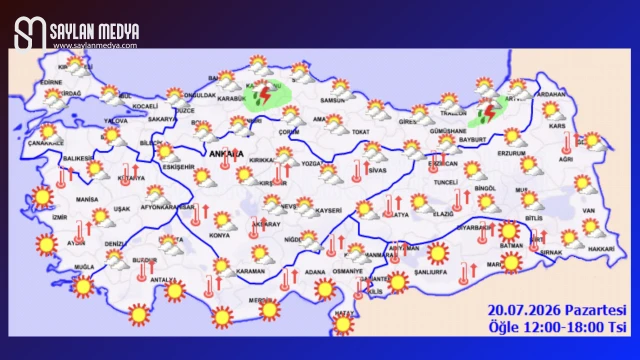 Türkiye'de bugün hava nasıl olacak... ADANA 36°C