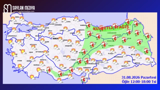 Türkiye'de bugün hava nasıl olacak... ADANA 33°C