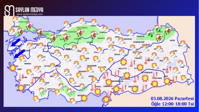 Türkiye'de bugün hava nasıl olacak... ADANA 35°C