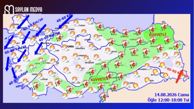 Türkiye'de bugün hava nasıl olacak... ADANA 35°C
