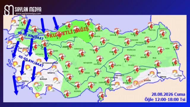 Türkiye'de bugün hava nasıl olacak... ADANA 35°C