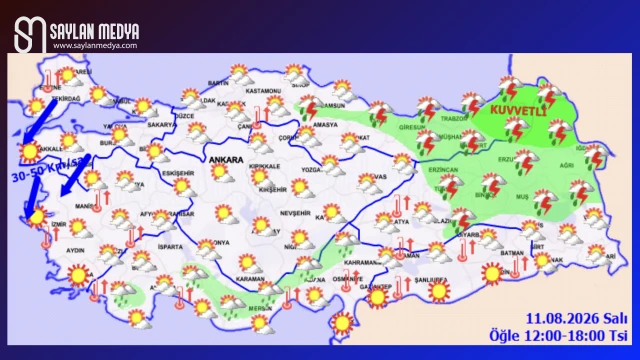 Türkiye'de bugün hava nasıl olacak... ADANA 36°C